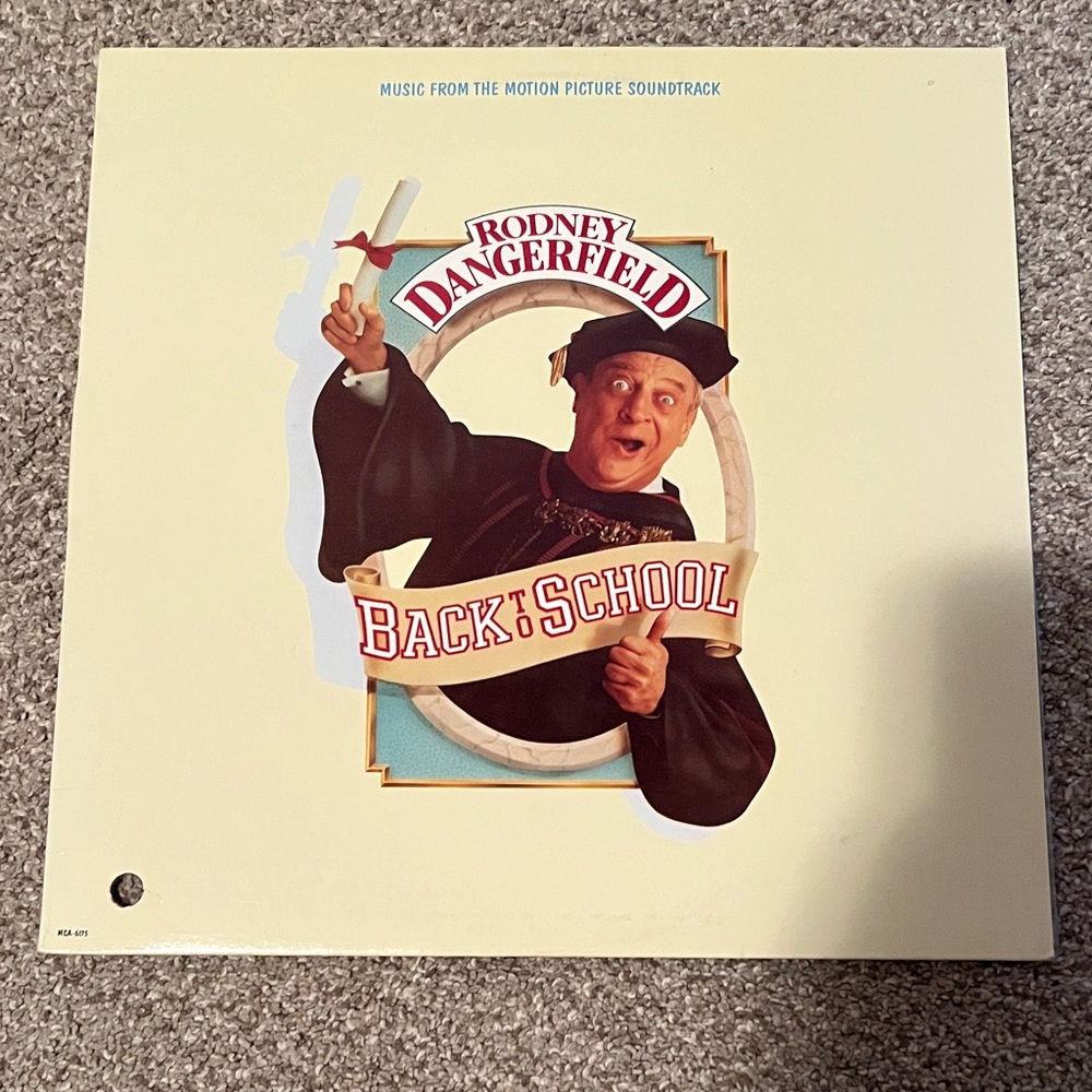 Rodney Dangerfield Back to School Vinyl Record 1986